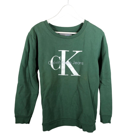 Naisten Calvin Klein Jeans - Collegepaita, koko 40 - Vihreä ()