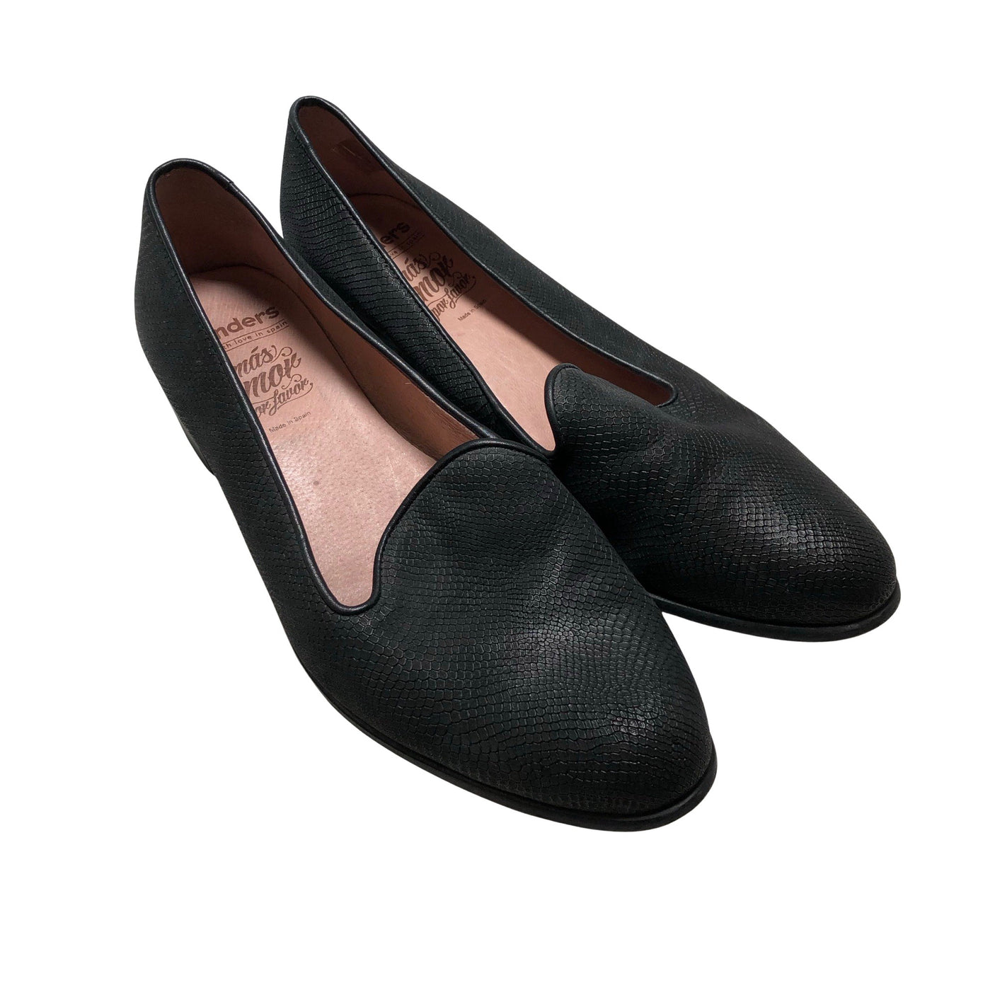 Naisten Wonders - Loaferit, koko 41 - Musta (2)
