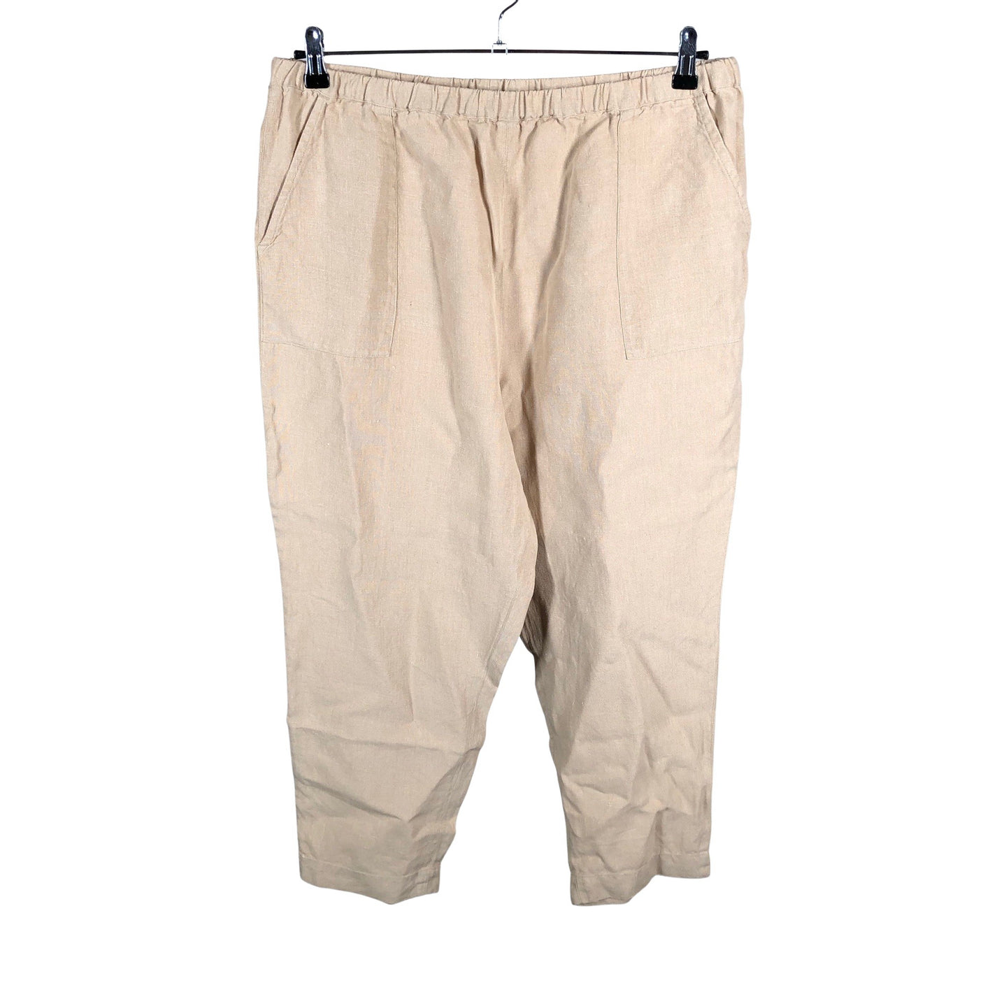 Naisten People Tree - Kangashousut, koko 46 - Beige (1)