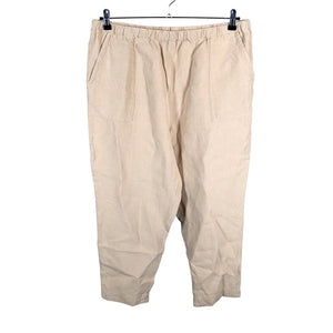 Naisten People Tree - Kangashousut, koko 46 - Beige (1)