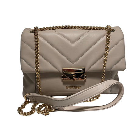 Naisten Puccini - Olkalaukku, koko Mini - Beige ()