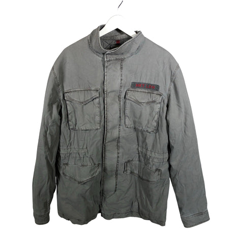 Miesten Hackett - Kevyttoppatakki, koko XL - Harmaa ()