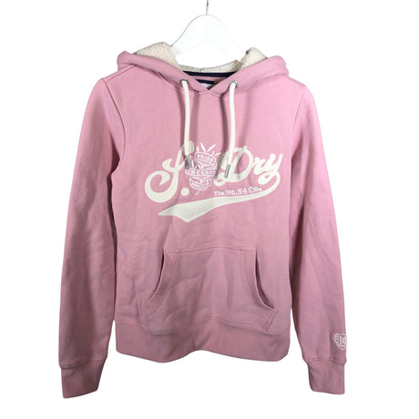 Naisten Superdry - Huppari, koko 34 - Vaaleanpunainen ()