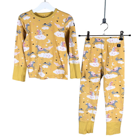 Unisex Polarn O. Pyret - Yöasu, koko 98 - 104 - Keltainen ()