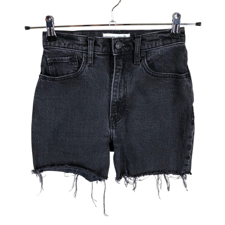 Naisten Abercrombie&Fitch - Farkkushortsit, koko W25 - Musta ()