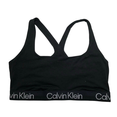 Naisten Calvin Klein - Urheilutoppi, koko 40 - Musta ()