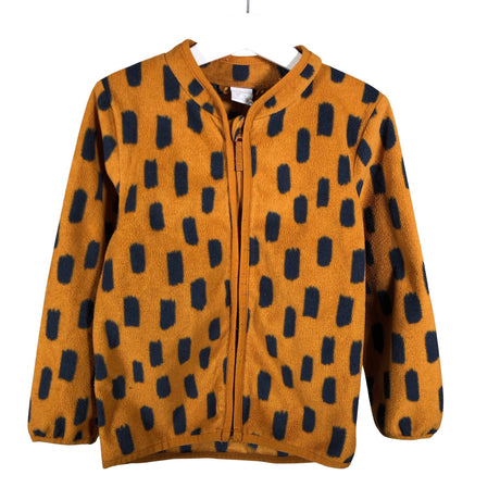 Unisex Lindex - Fleecetakki, koko 110 - 116 - Ruskea ()