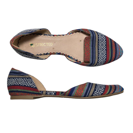 Naisten Restricted - Ballerinat, koko 39 - Sininen ()