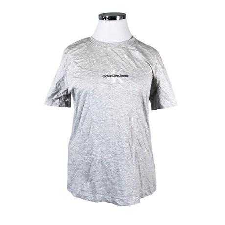 Naisten Calvin Klein Jeans - T-paita, koko 44 - Harmaa ()