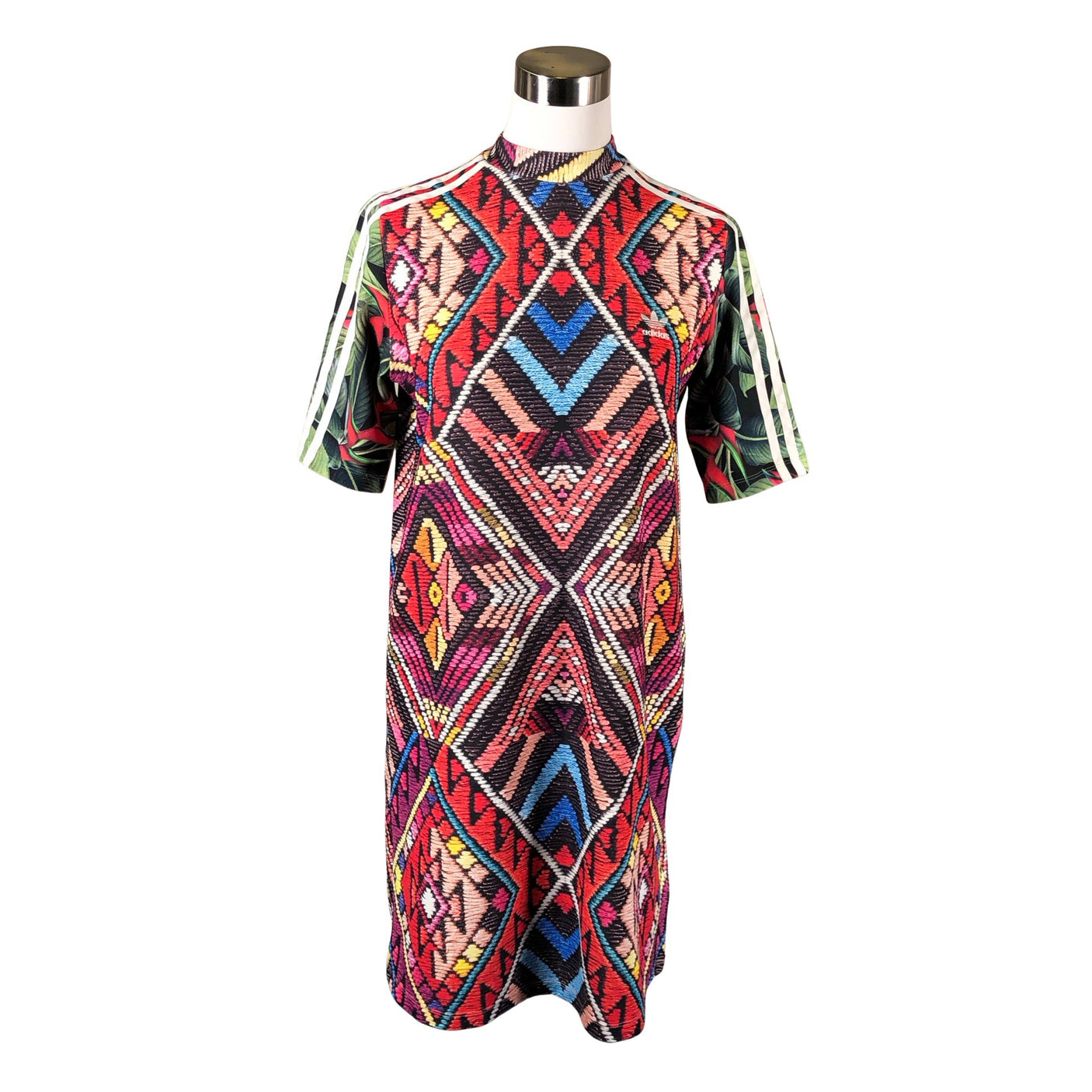 Naisten Adidas - Trikoomekko, koko 38 - Pinkki (1)