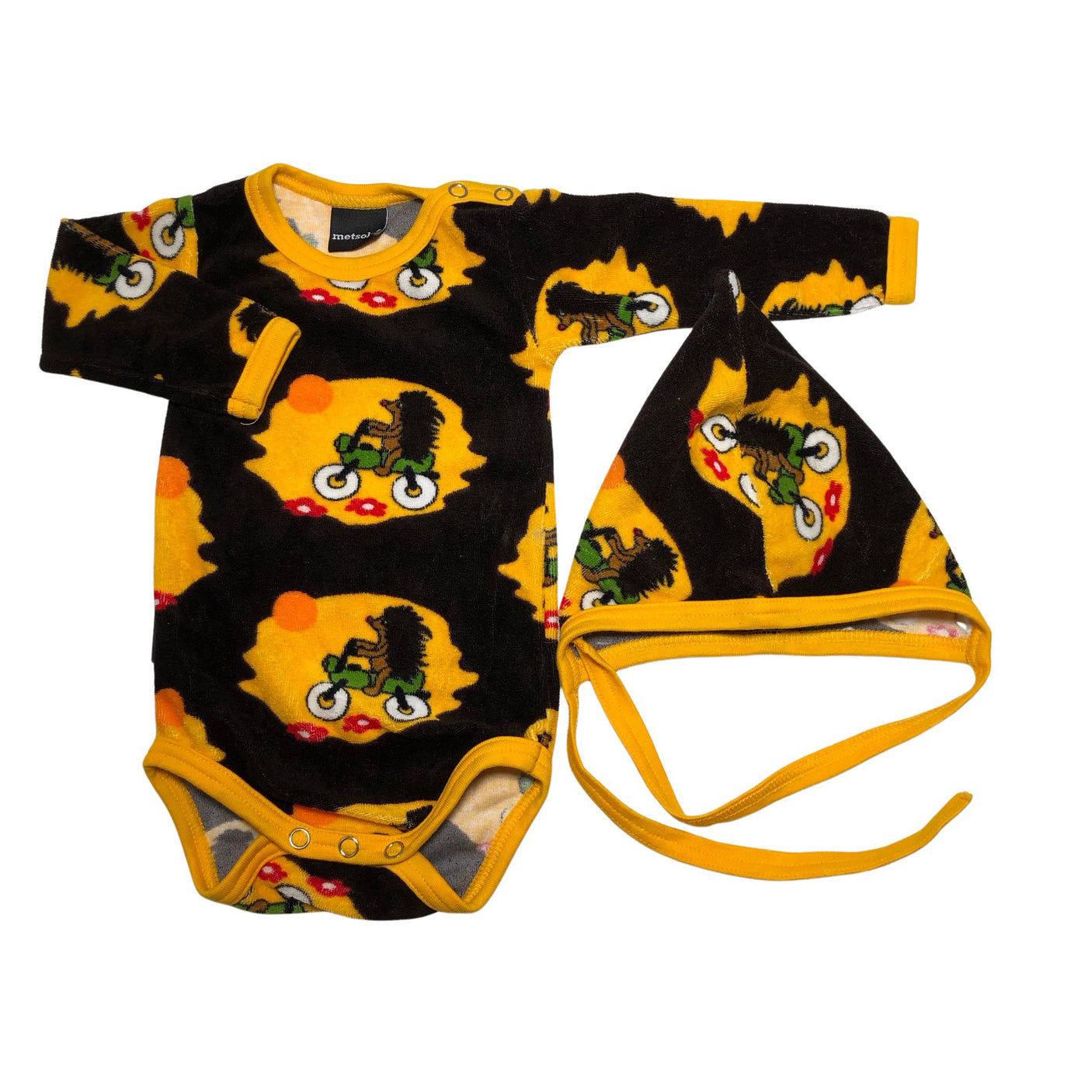 Unisex Metsola - Body, koko 56 - 62 - Ruskea (1)