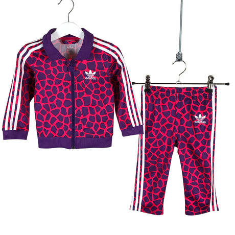 Tyttöjen Adidas - Urheiluasu, koko 80 - 86 - Violetti ()
