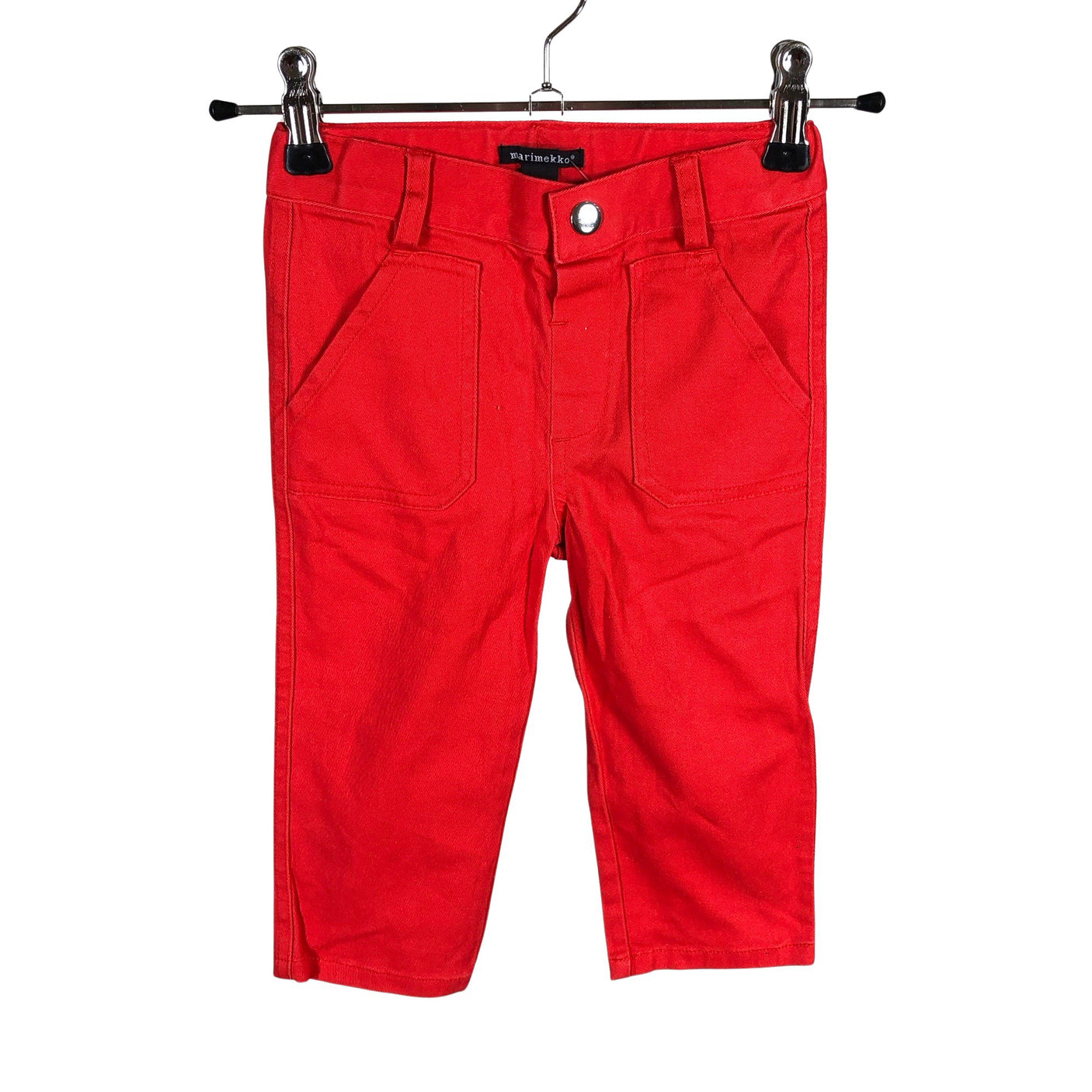 Unisex Marimekko - Farkut, koko 80 - 86 - Punainen (1)
