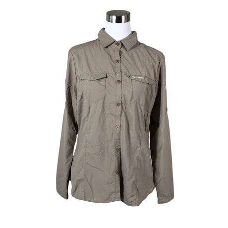 Naisten Craghoppers - Urheilupaita, pitkät hihat, koko 40 - Ruskea ()