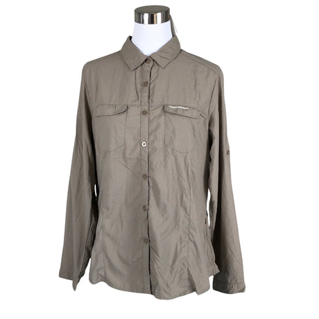 Naisten Craghoppers - Urheilupaita, pitkät hihat, koko 40 - Ruskea ()