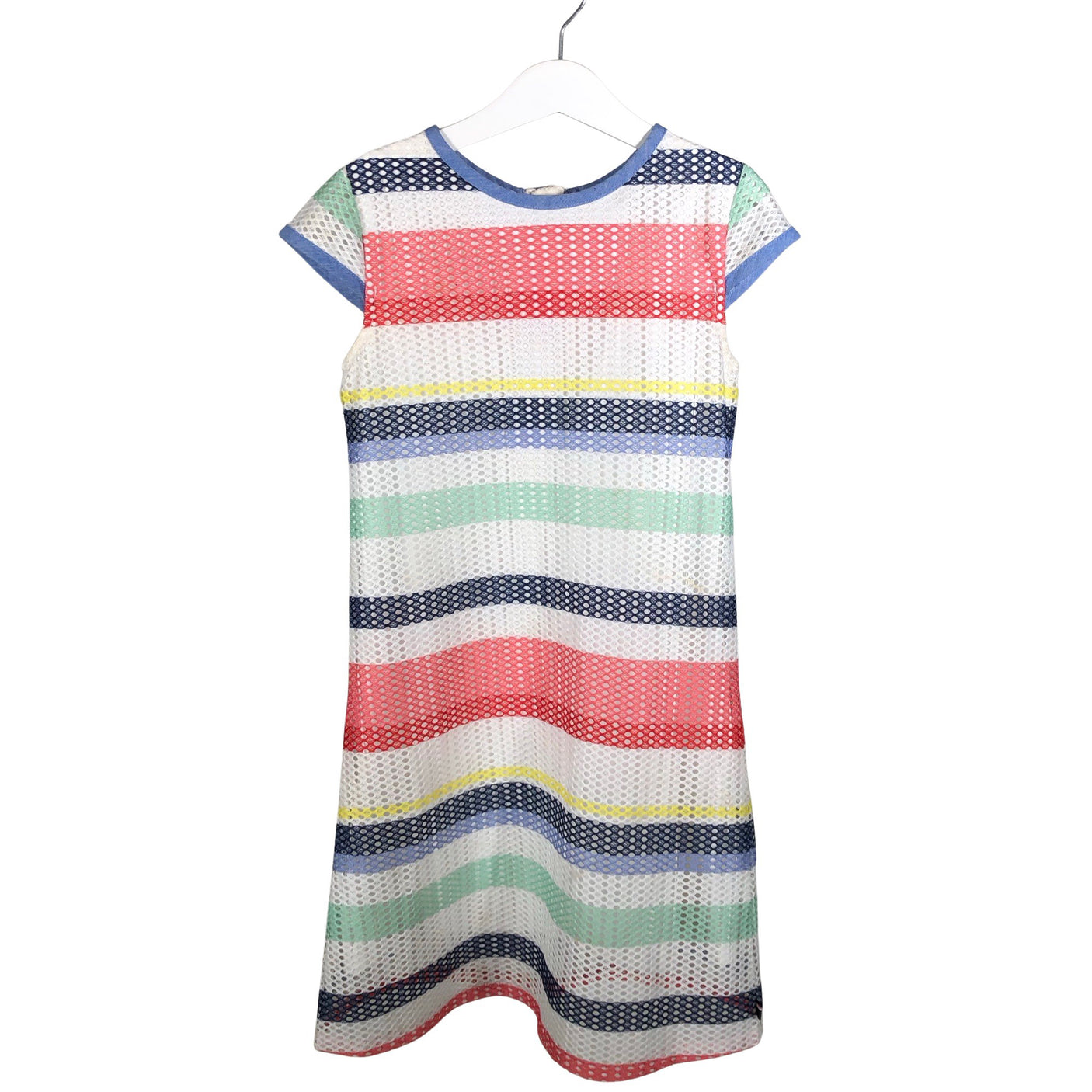 Tyttöjen Tommy Hilfiger - Kangasmekko, koko 116 - 122 - Valkoinen (1)