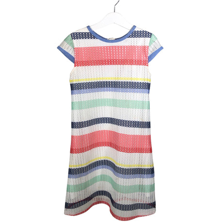 Tyttöjen Tommy Hilfiger - Kangasmekko, koko 116 - 122 - Valkoinen ()