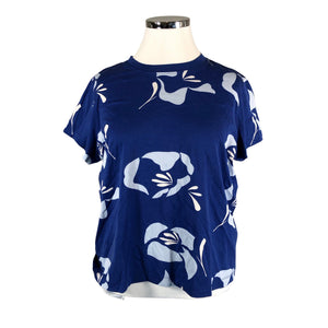 Naisten Marimekko - T-paita, koko 44 - Sininen (1)