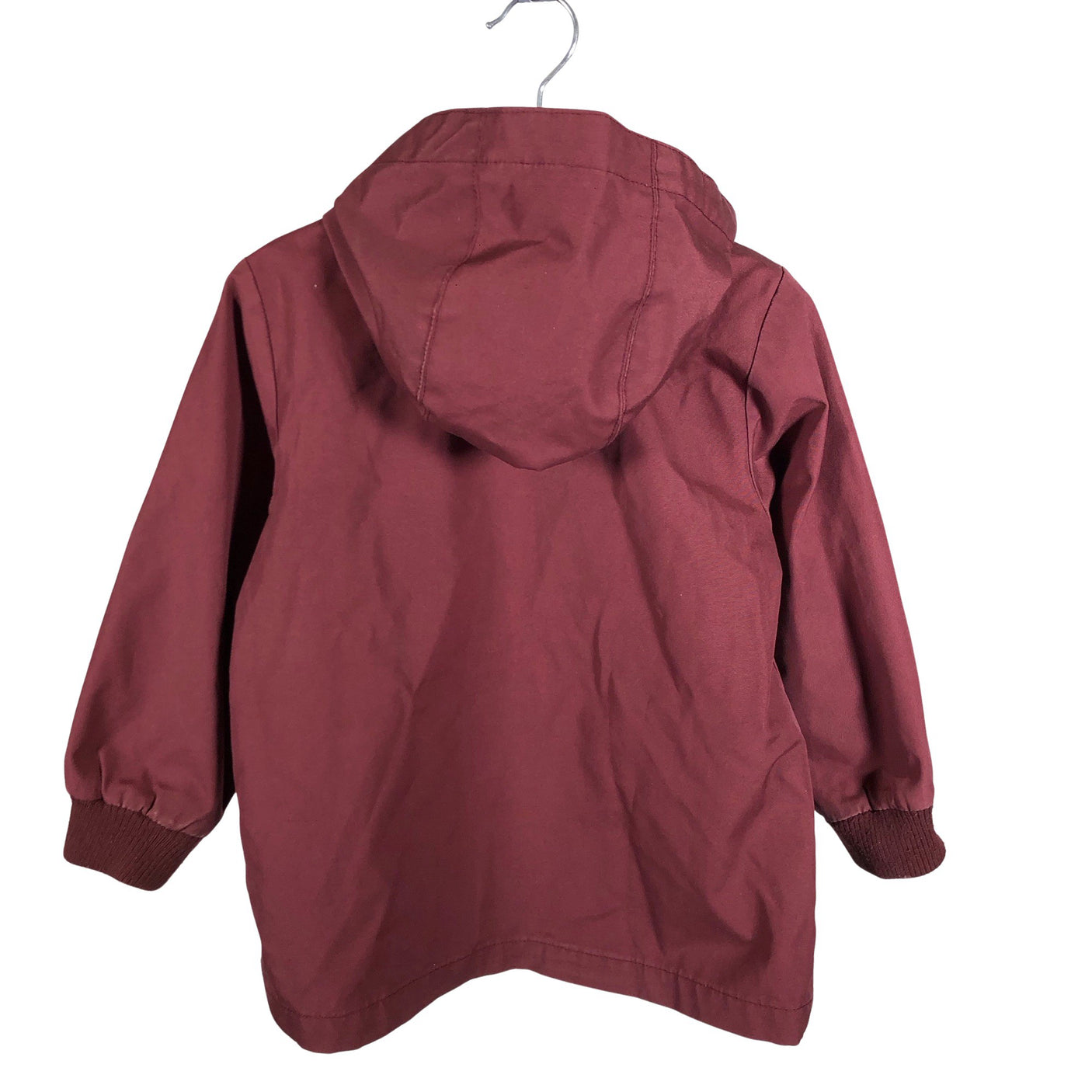 Unisex Mini Rodini - Välikausitakki, koko 92 - 98 - Viininpunainen (2)
