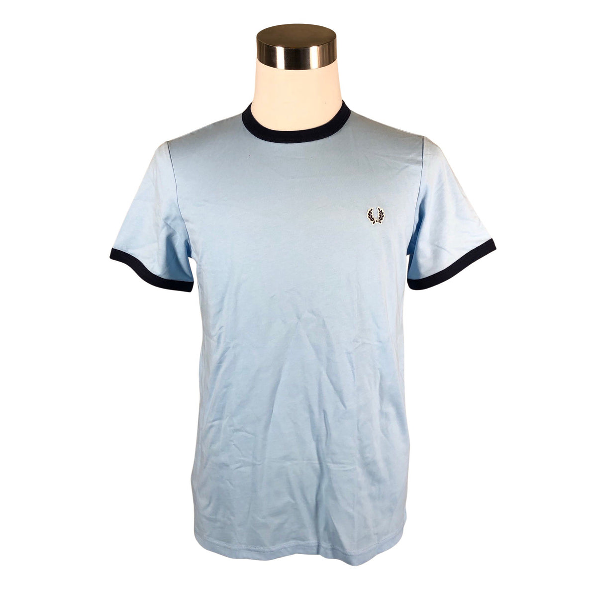 Miesten Fred Perry - T-paita, koko M - Vaaleansininen (1)