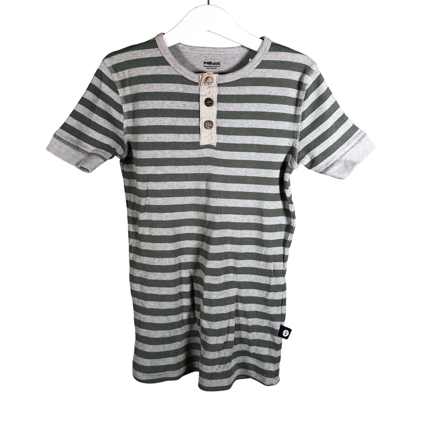 Unisex POMPdeLUX - T-paita, koko 134 - 140 - Harmaa (1)