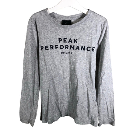 Unisex Peak Performance - Trikoopaita, koko 128 - 134 - Harmaa ()