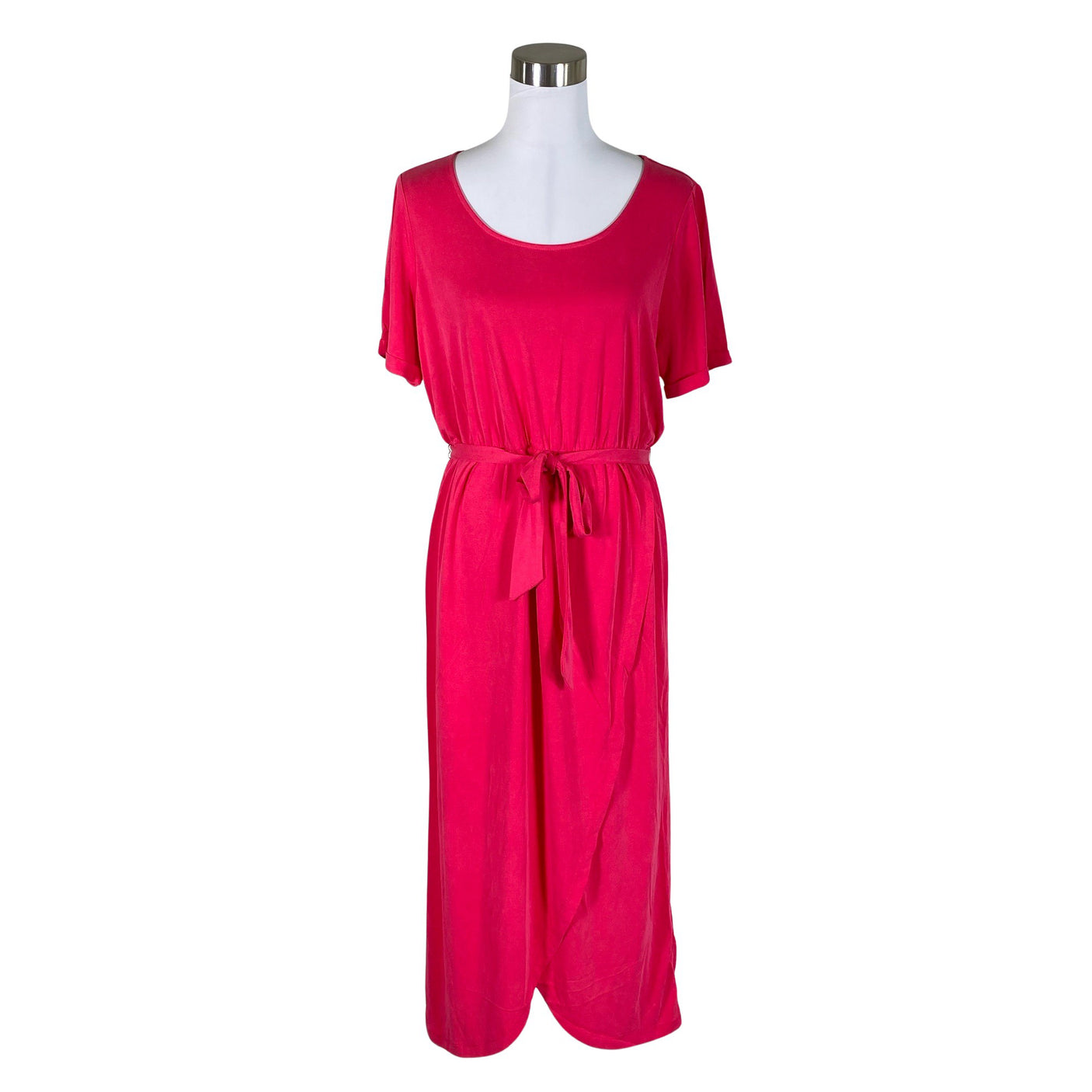 Naisten Handmade - Trikoomekko, koko 40 - Pinkki (1)