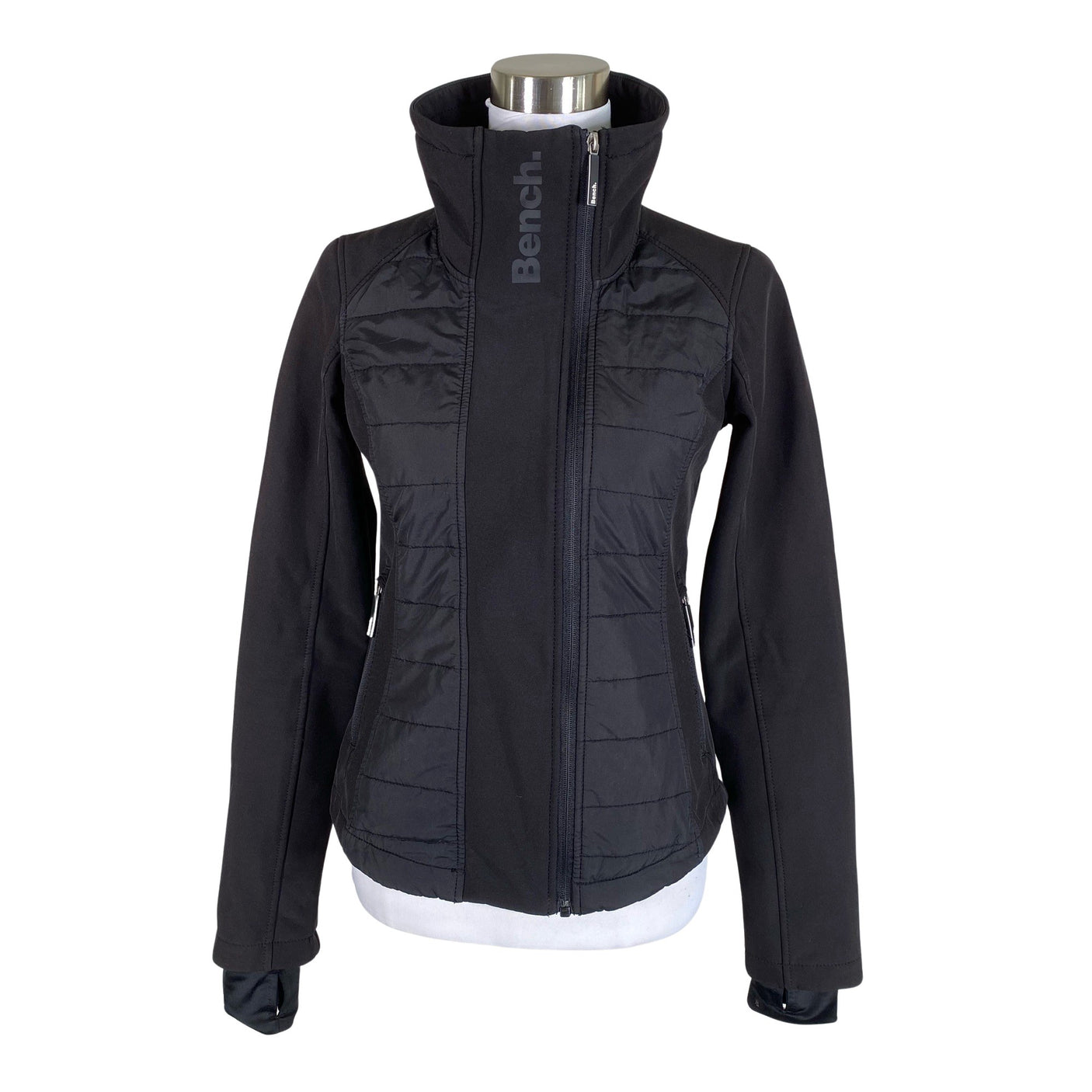 Naisten Bench - Softshell-takki, koko 36 - Musta (1)
