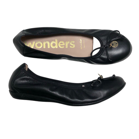 Naisten Wonders - Ballerinat, koko 38 - Musta ()