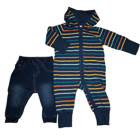 Unisex Polarn O. Pyret - Haalari, koko 56 - 62 - Sininen ()