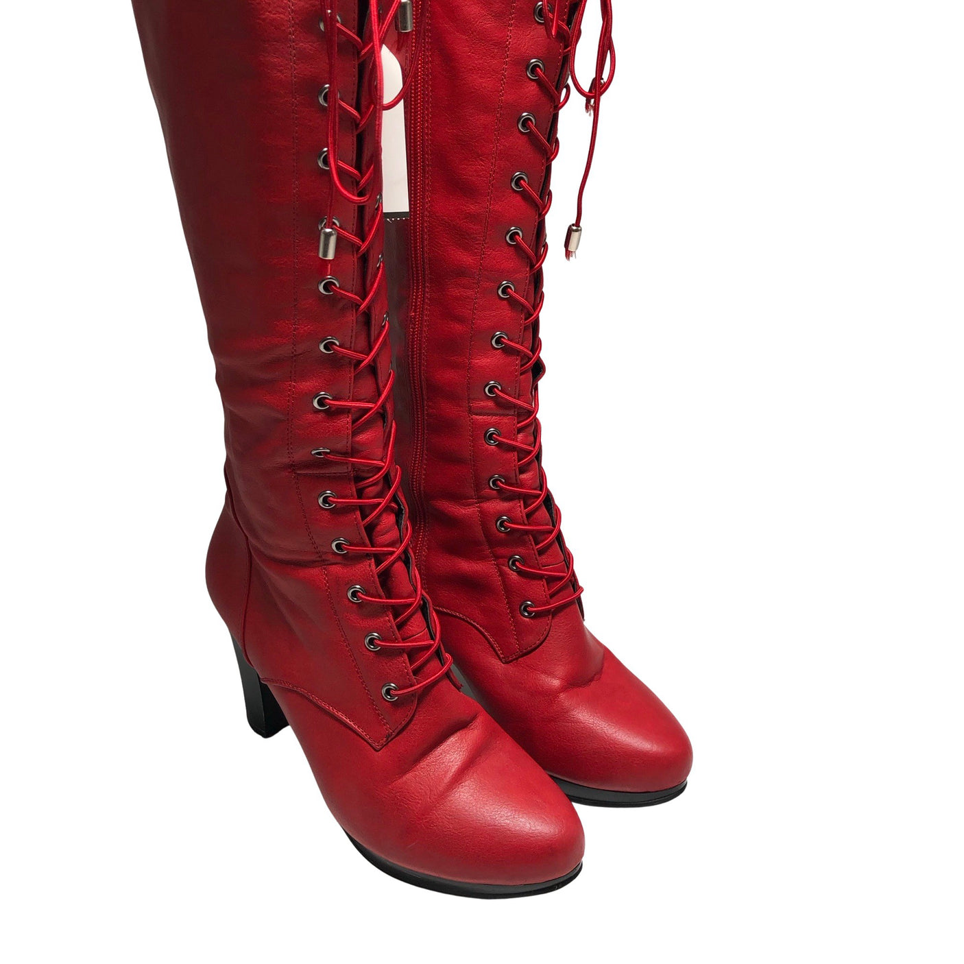 Naisten Fuzz - Saappaat, koko 40 - Punainen (3)