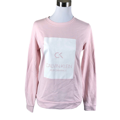 Naisten Calvin Klein - Collegepaita, koko 36 - Vaaleanpunainen ()