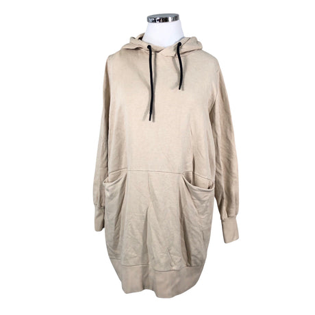 Naisten NOSH - Collegetunika, koko 50 - Beige ()