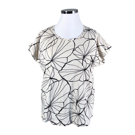Naisten NOSH - T-paita, koko 50 - Beige ()