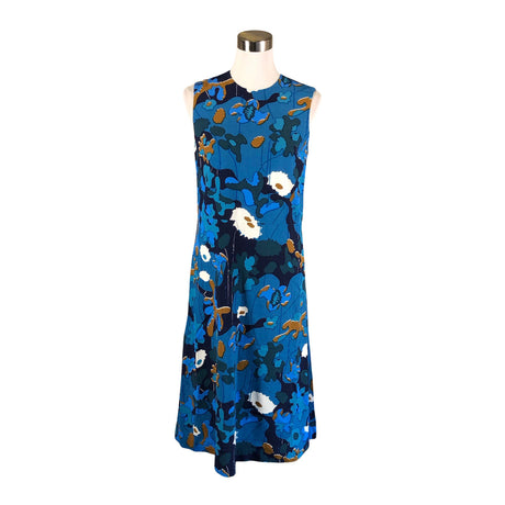 Naisten Marimekko - Sifonkimekko, koko 38 - Sininen ()