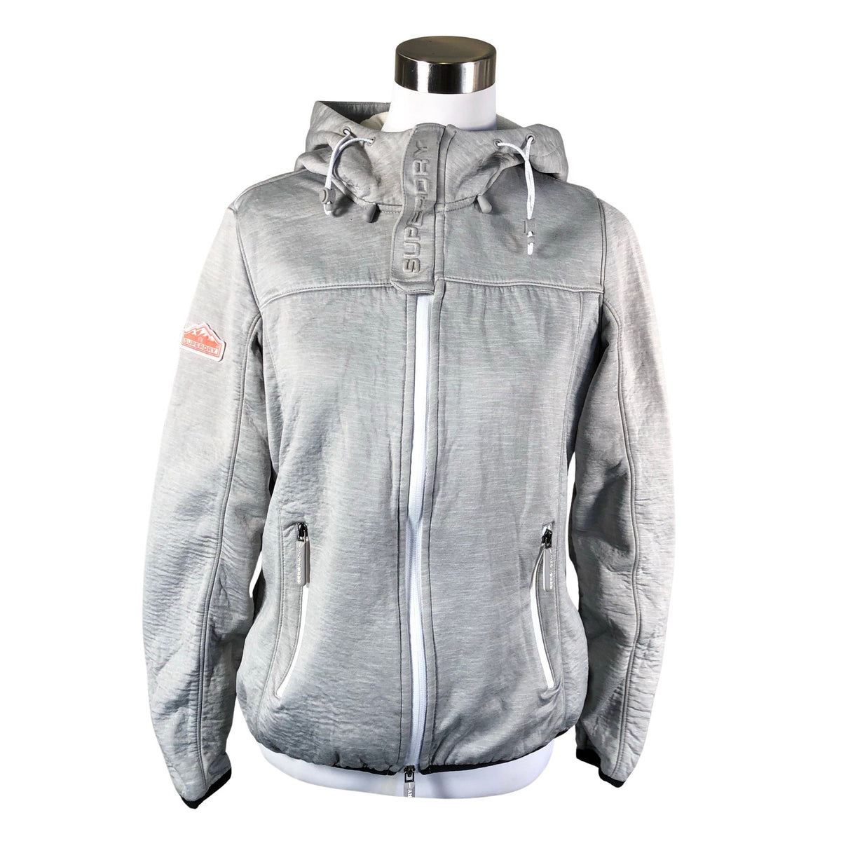 Naisten Superdry - Huppari, koko 40 - Harmaa (1)