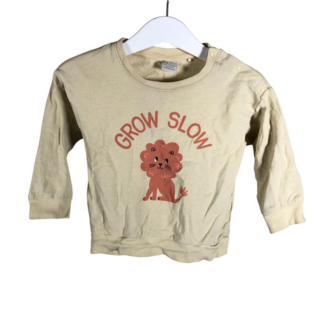 Unisex Lindex - Trikoopaita, koko 74 - 80 - Beige ()