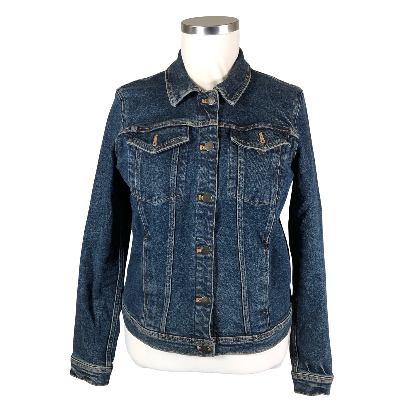 Naisten Calvin Klein Jeans - Farkkutakki, koko 42 - Sininen (1)