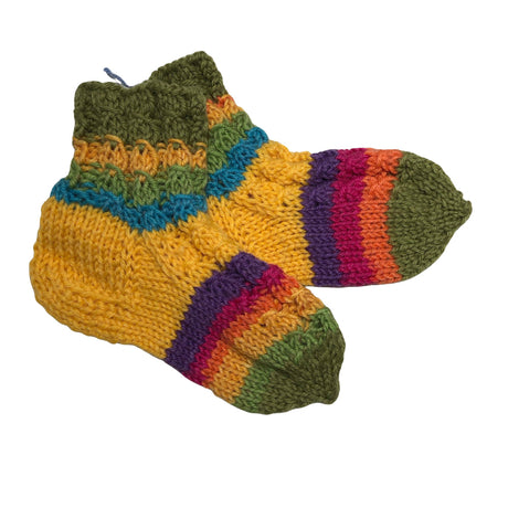 Unisex Handmade - Villasukat, koko 27 - Keltainen ()