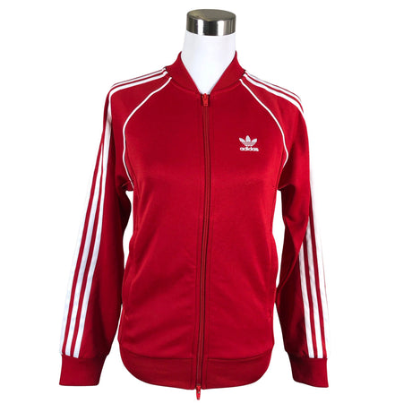 Naisten Adidas - Verryttelytakki, koko 34 - Punainen ()
