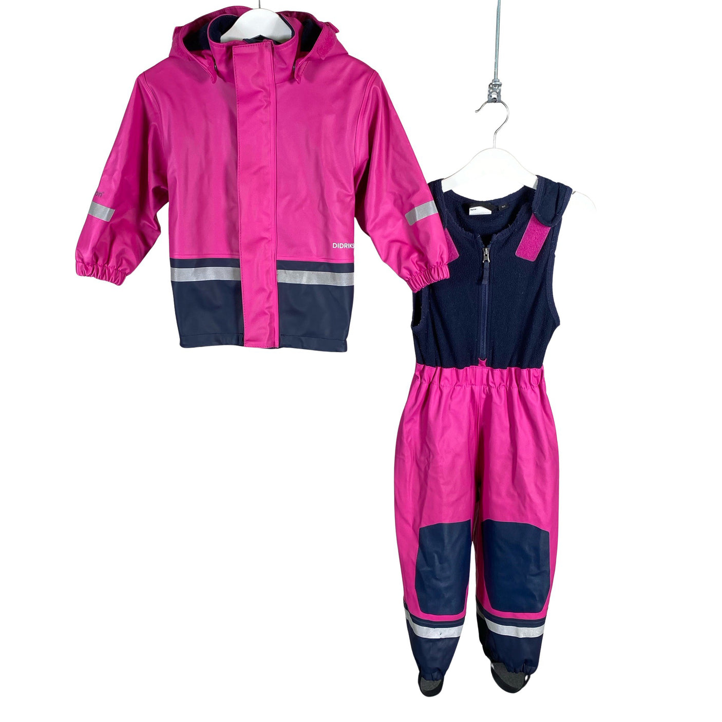Tyttöjen Didriksons - Sadeasu, koko 86 - 92 - Violetti (1)