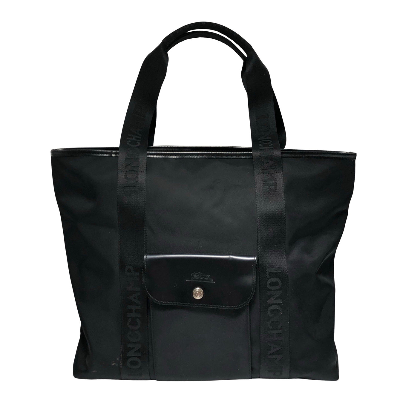 Naisten Longchamp - Käsilaukku, koko Maxi - Musta (1)