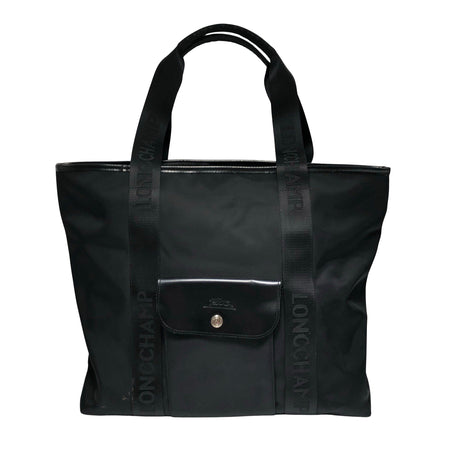 Naisten Longchamp - Käsilaukku, koko Maxi - Musta ()