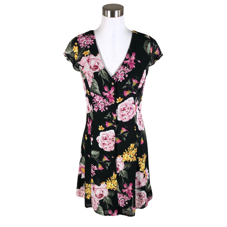 Naisten Guess - Sifonkimekko, koko 36 - Musta ()