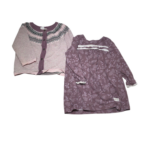 Tyttöjen Newbie - Trikoopaita, koko 68 - 74 - Violetti ()