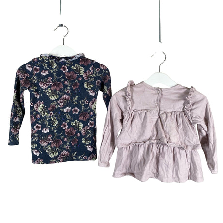 Tyttöjen Newbie - Trikoopaita, koko 86 - 92 - Violetti (2)