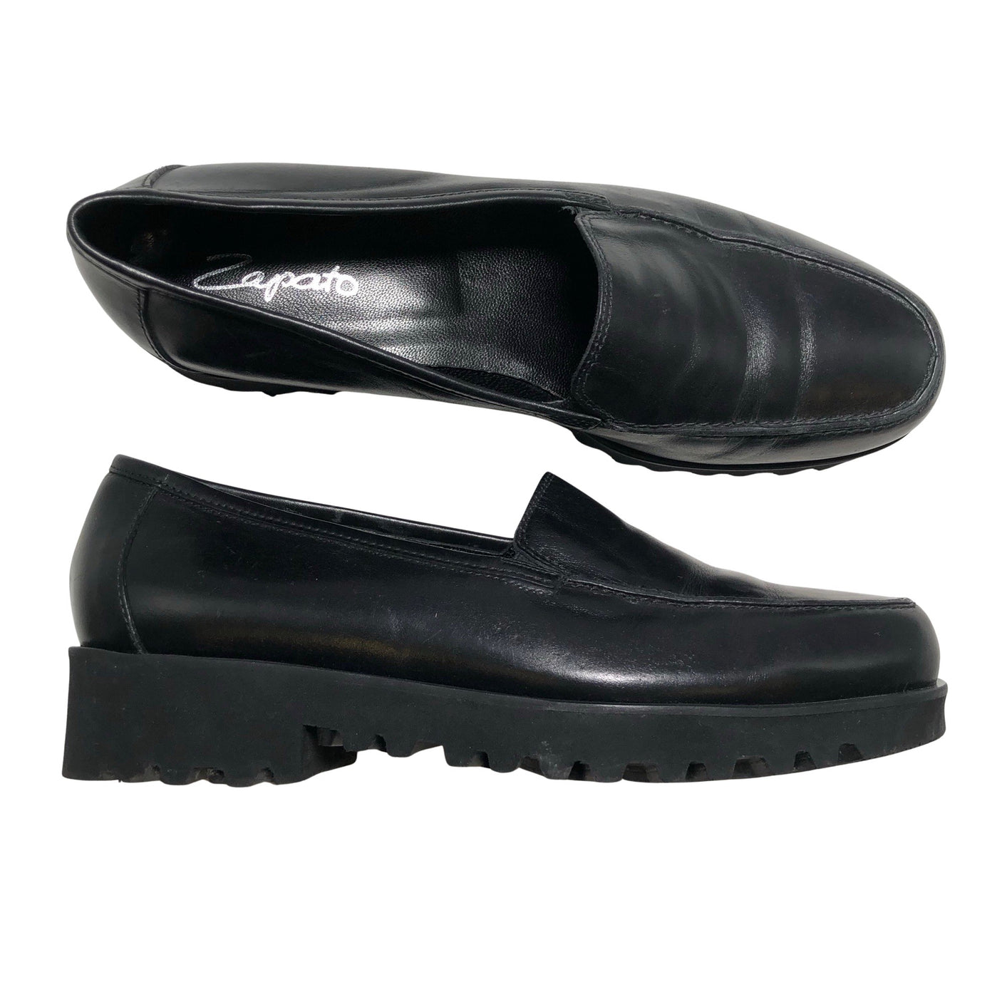 Naisten Zapato - Loaferit, koko 39 - Musta (1)
