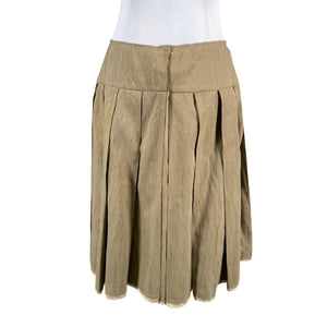 Naisten Prada - Vekkihame, koko 36 - Beige (3)