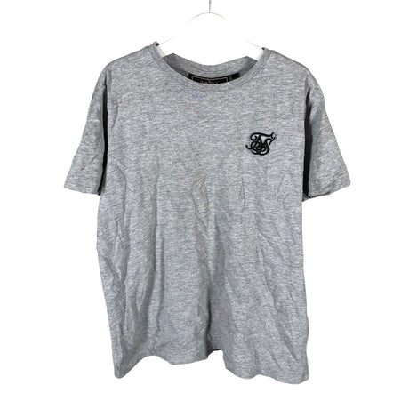 Unisex Siksilk - T-paita, koko 146 - 152 - Harmaa ()