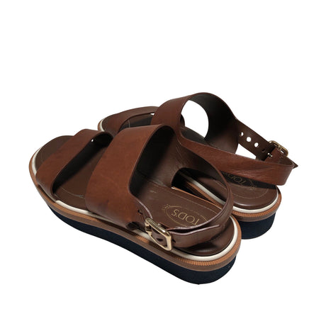 Naisten Tod's - Sandaalit, koko 37 - Ruskea (2)